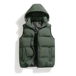 Gilet À Capuche Pour Hommes | Sans manches