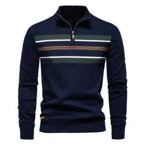 Leandro | Pull Fermeture Éclair Pour Homme
