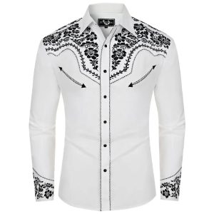 Chemise Western Blanche